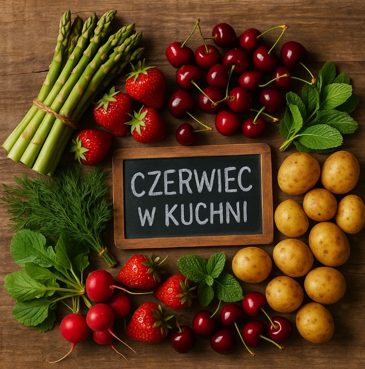 Czerwiec w kuchni – sezonowe przepisy